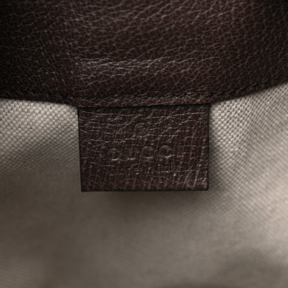 Gucci GG Supreme Monogram Web Ophidia Bucket Bag Brown 6 of 10