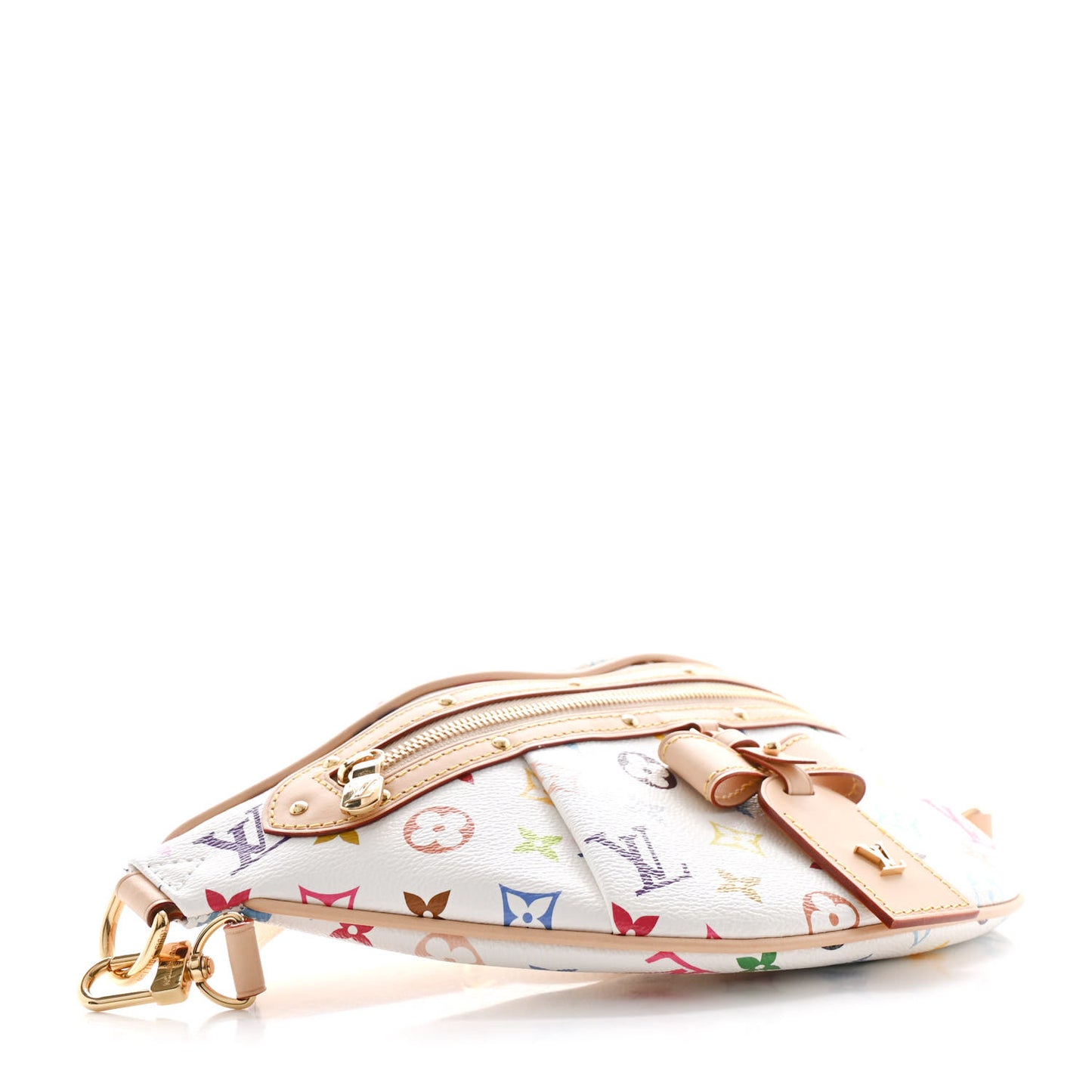 LV X TM Monogram Multicolor High Rise Bumbag White