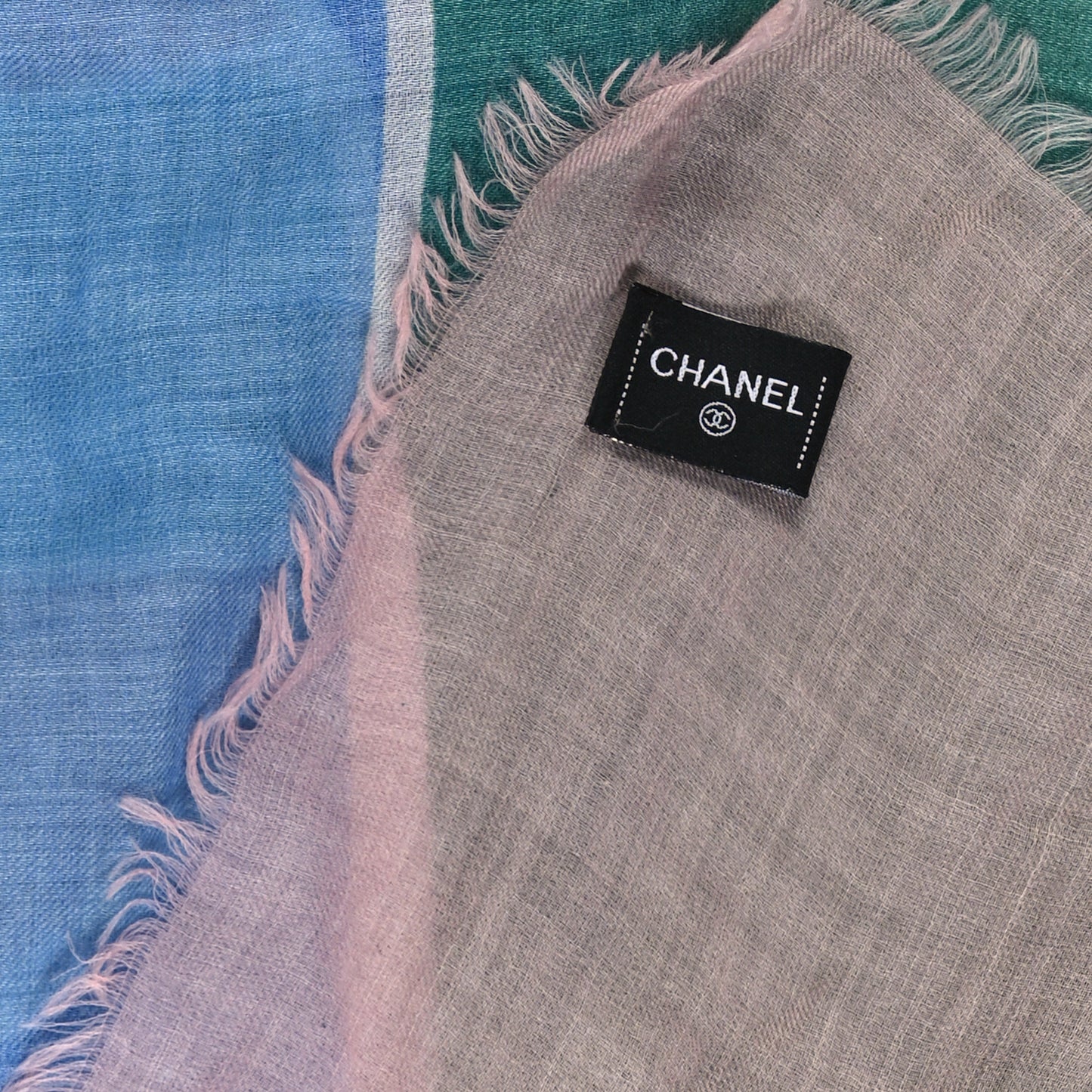 Cashmere CC Logo Shawl Multicolor