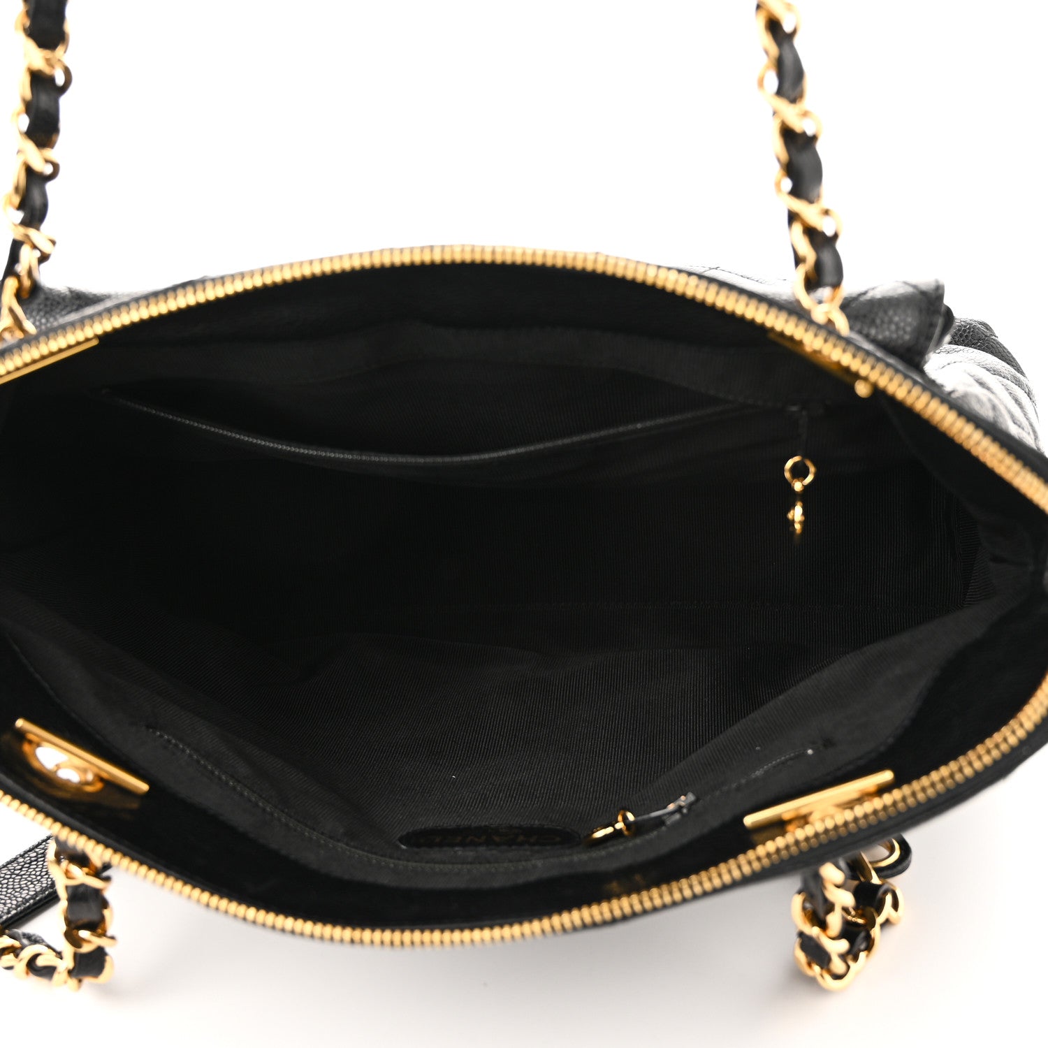 Chanel Caviar Quilted Flap Shoulder Bag Black 5 of 10