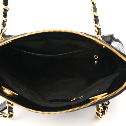 Chanel Caviar Quilted Flap Shoulder Bag Black 5 of 10