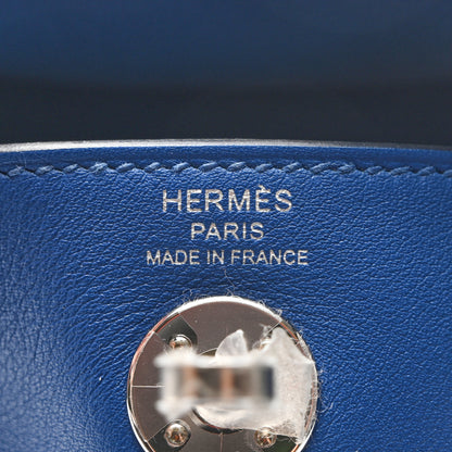 Hermes Swift Mini Lindy 20 Bleu France 6 of 10