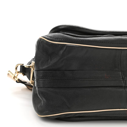 Chloe Calfskin Medium Military Paraty Black 8 of 18