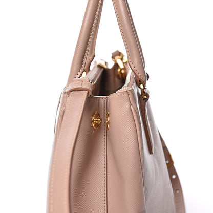 Prada Saffiano Small Galleria Double Zip Tote Cammeo 14 of 21