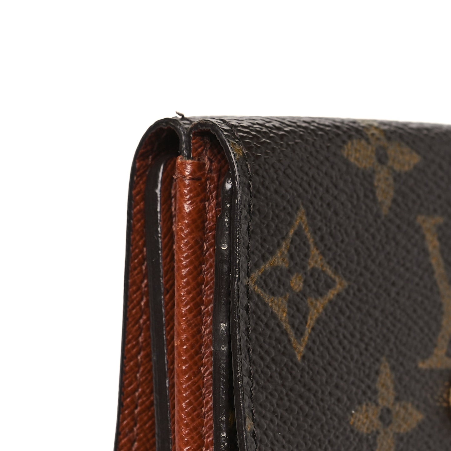 Monogram Porte-Monnaie Billets Cartes Credit Wallet