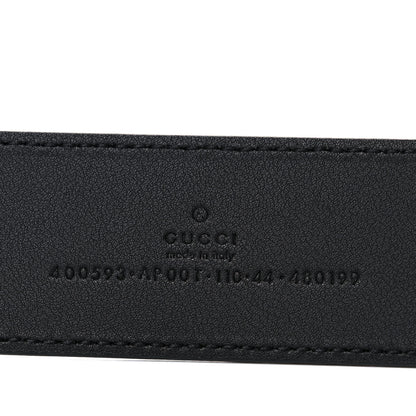 Gucci Calfskin Double G 40mm Belt 110 44 Black 3 of 8