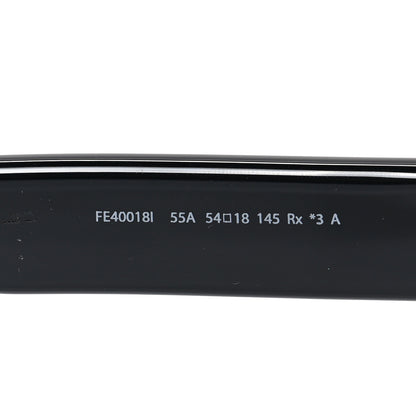 Fendi Acetate Fendi Bold Sunglasses FE40018I Havana Black 6 of 6