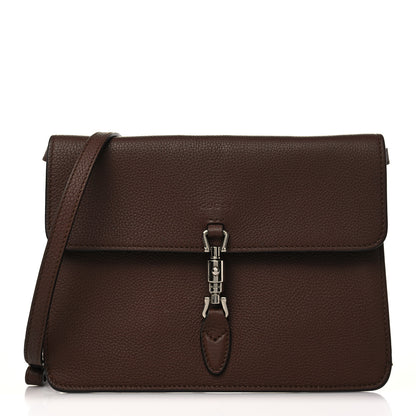 Gucci Grand Prix Calfskin Jackie Convertible Shoulder Bag Nut Brown 1 of 9