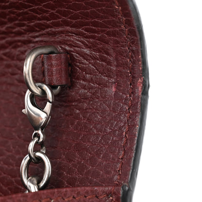 Gucci Dollar Calfskin Crystal Mini Dionysus Chain Wallet Vintage Bordeaux 13 of 13