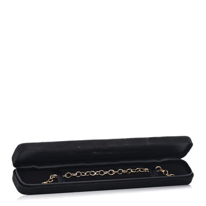 Tiffany 18K Yellow Gold Oval Link Bracelet 5 of 5