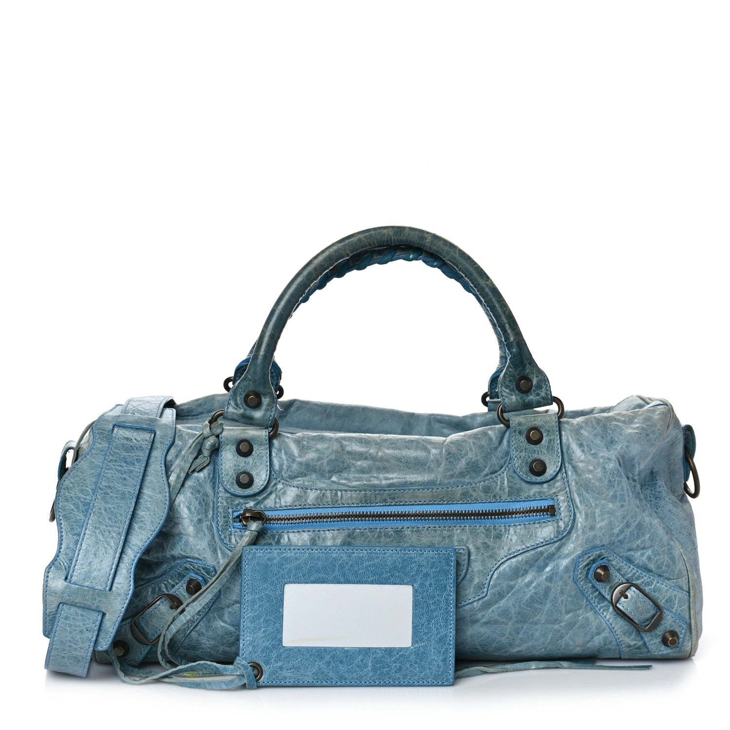 Balenciaga Chevre Classic Hardware Twiggy Aquamarine 1 of 10