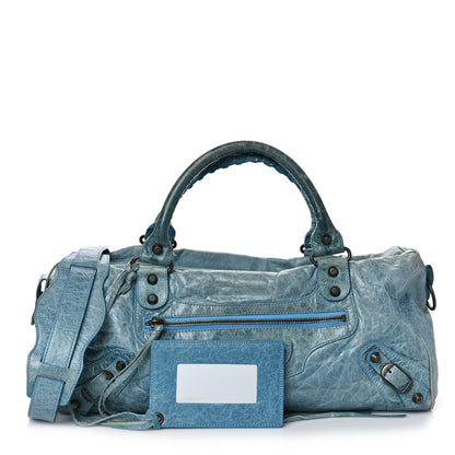 Balenciaga Chevre Classic Hardware Twiggy Aquamarine 1 of 10