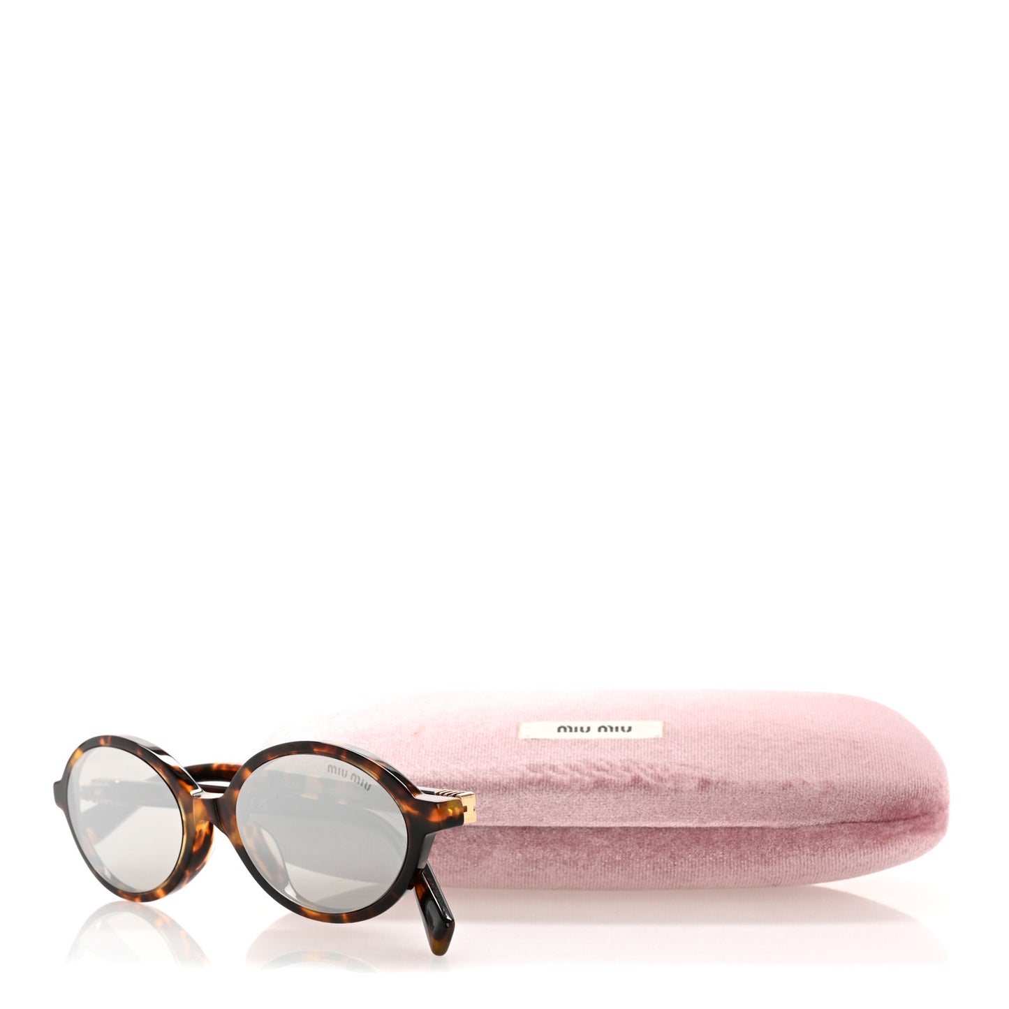 Acetate Oval Regard Sunglasses SMU04Z Tortoise
