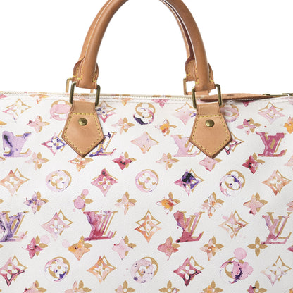 Louis Vuitton Watercolor Aquarelle Speedy 30 White 8 of 8