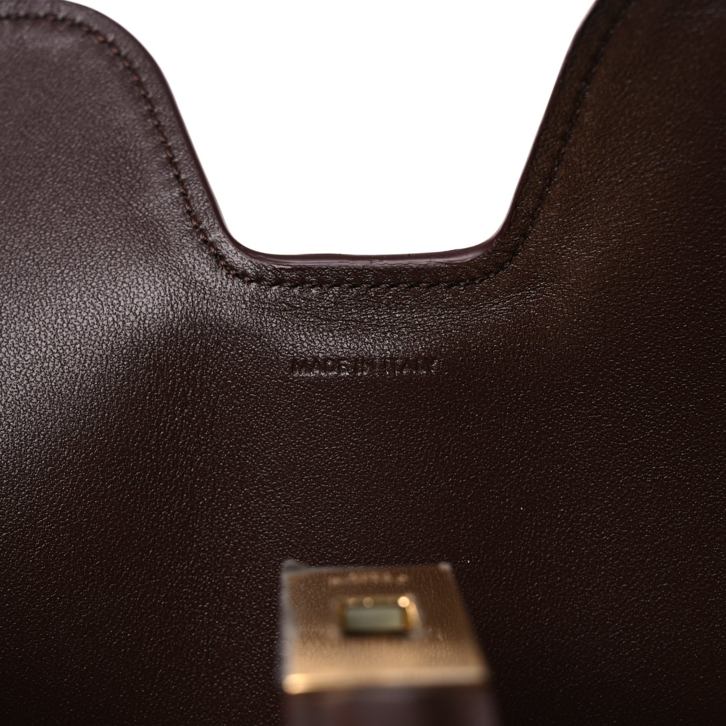Smooth Calfskin Medium Camille 16 Soft Bag Chestnut