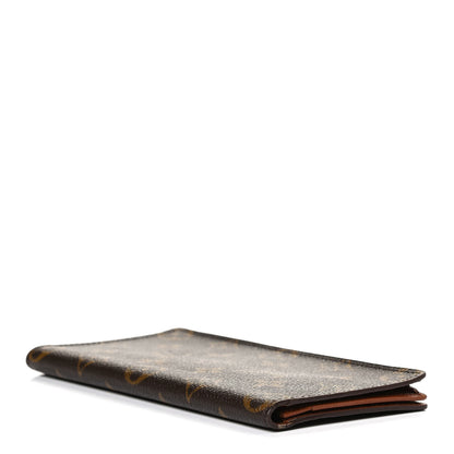 Louis Vuitton Monogram Porte Valeurs Checkbook Wallet 4 of 12