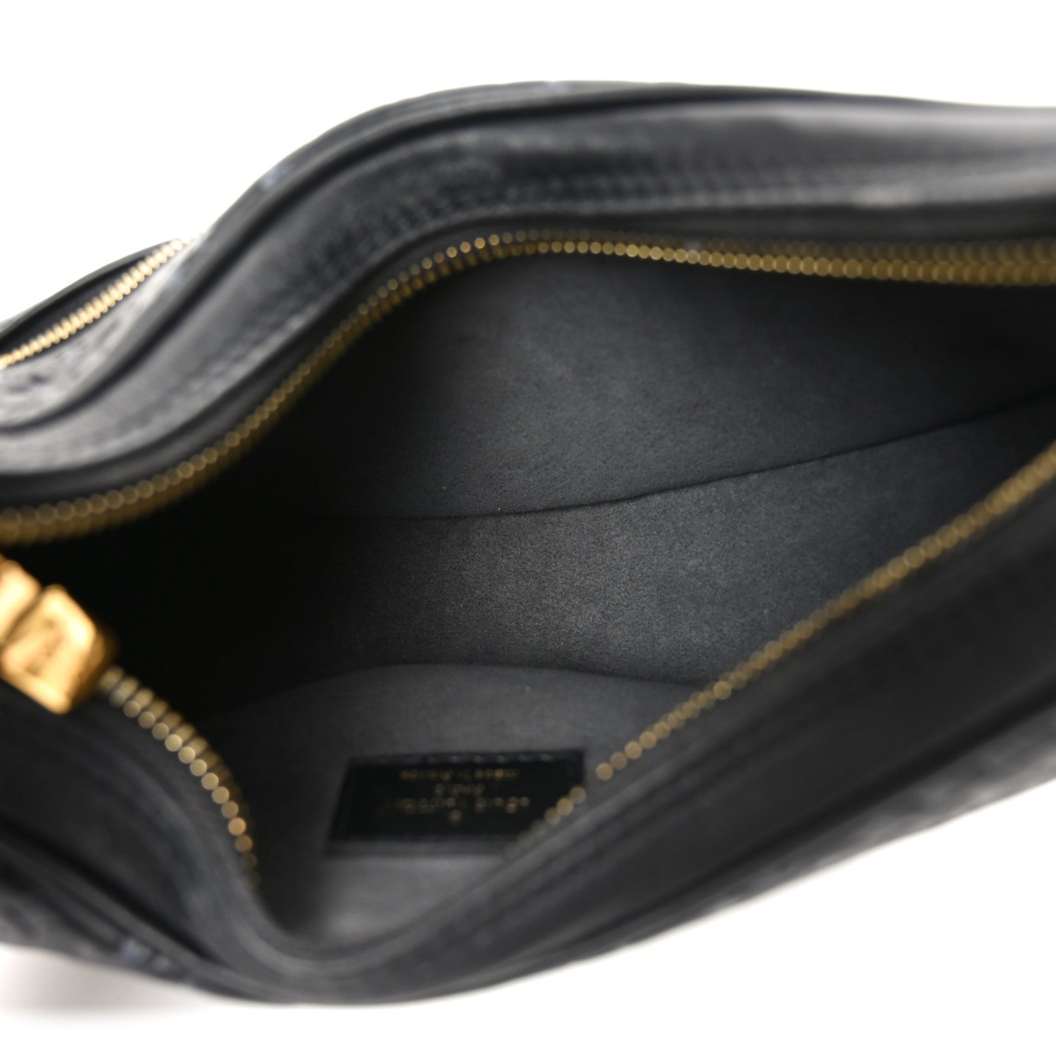Louis Vuitton Calfskin Embossed Monogram Loop Black 5 of 9