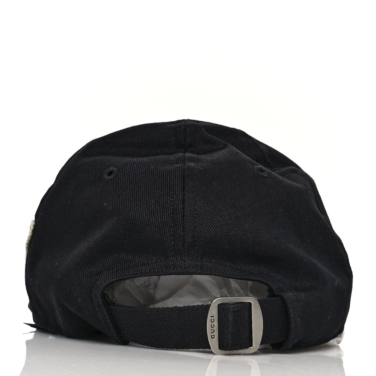 Gucci X MLB Cotton NY Yankees Baseball Hat 57-61 Black 5 of 9