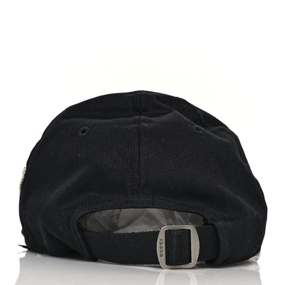 Gucci X MLB Cotton NY Yankees Baseball Hat 57-61 Black 5 of 9