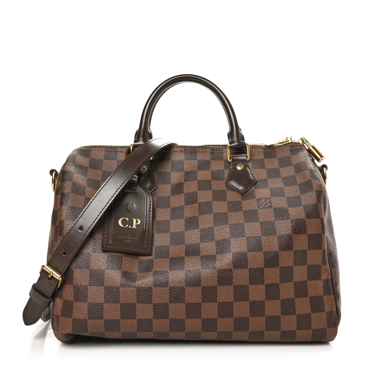 Damier Ebene Speedy Bandouliere 30