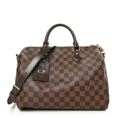 Louis Vuitton Damier Ebene Speedy Bandouliere 30 1 of 10