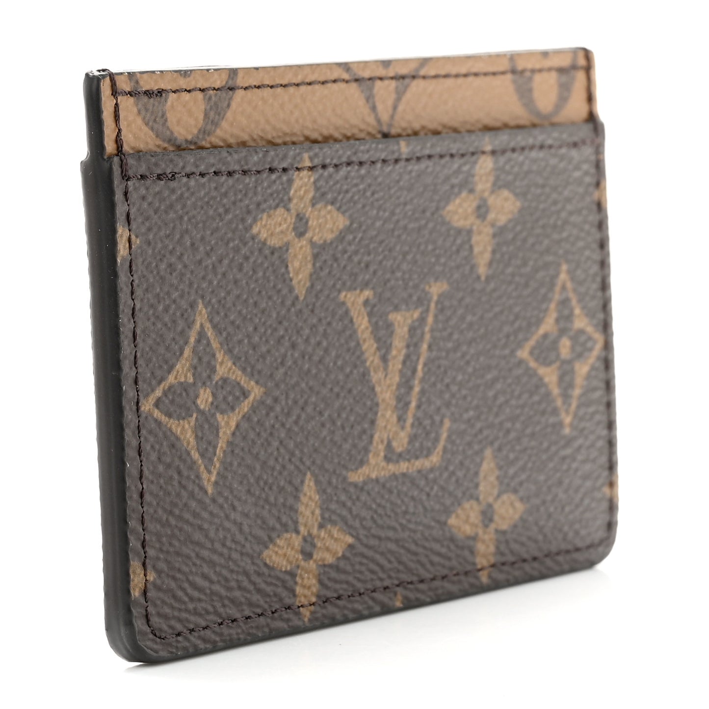 Reverse Monogram Card Holder