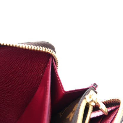 Louis Vuitton Monogram Clemence Wallet Fuchsia 9 of 9