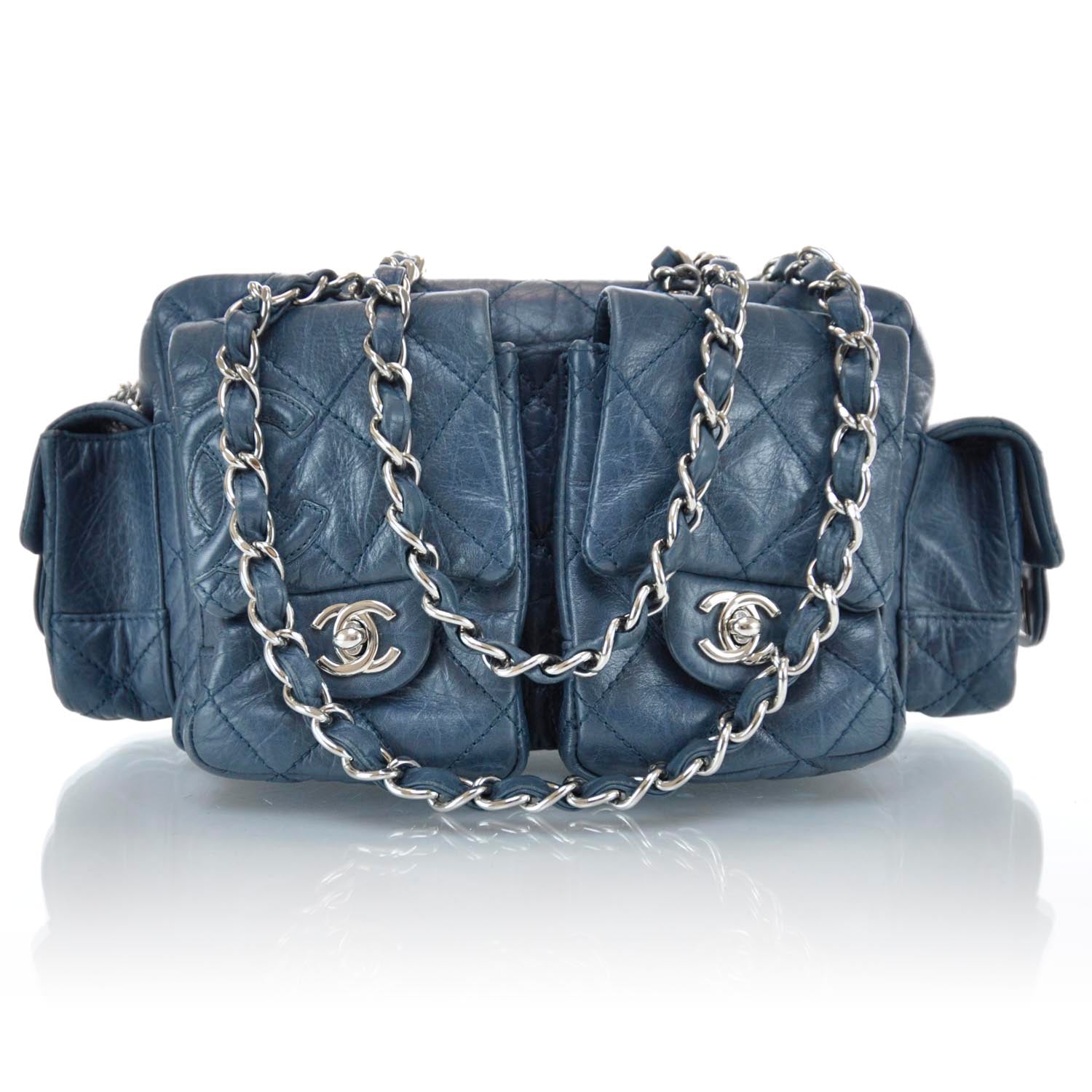 Chanel Cotton Club Reporter Blue 1 of 11