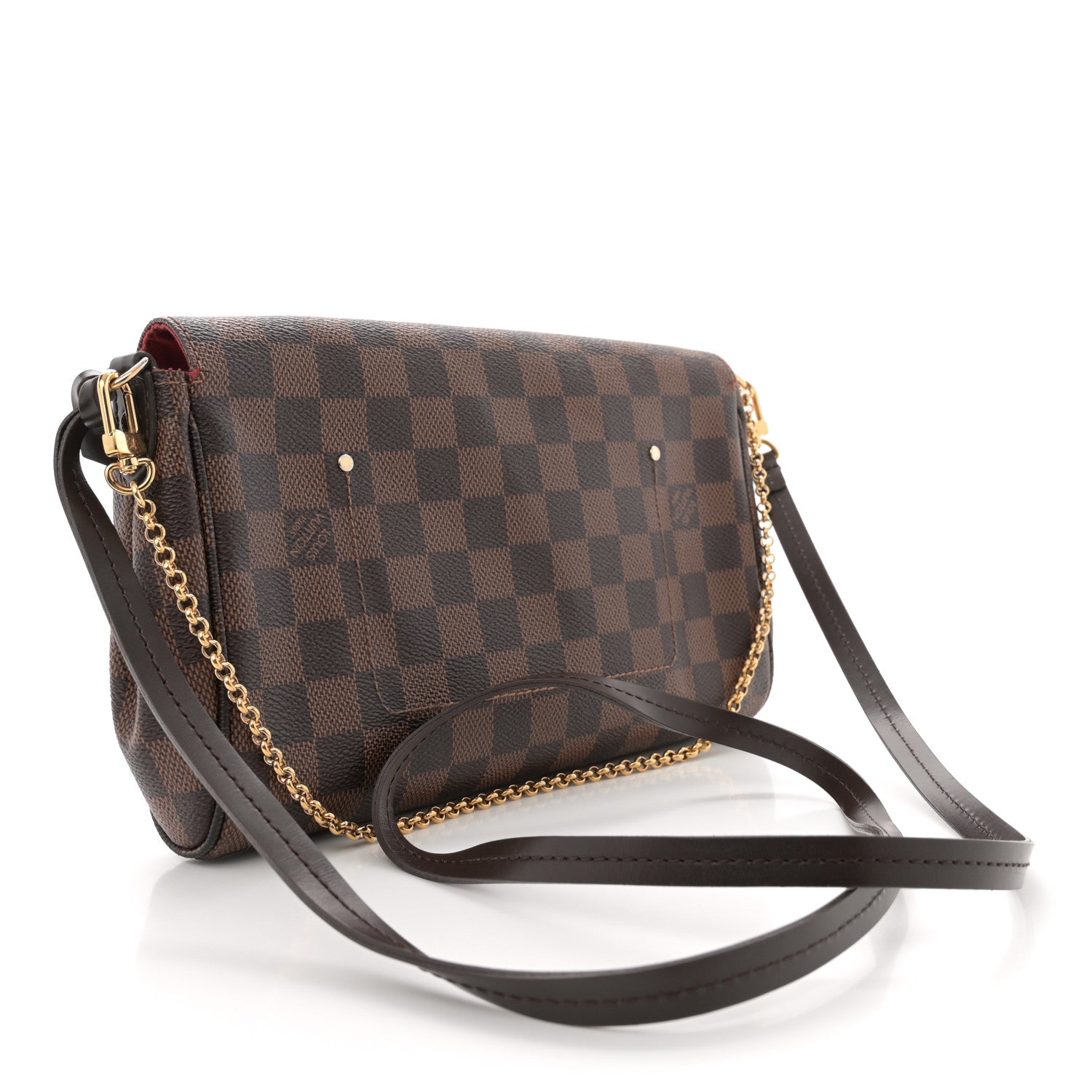 Louis Vuitton Damier Ebene Favorite MM 3 of 11