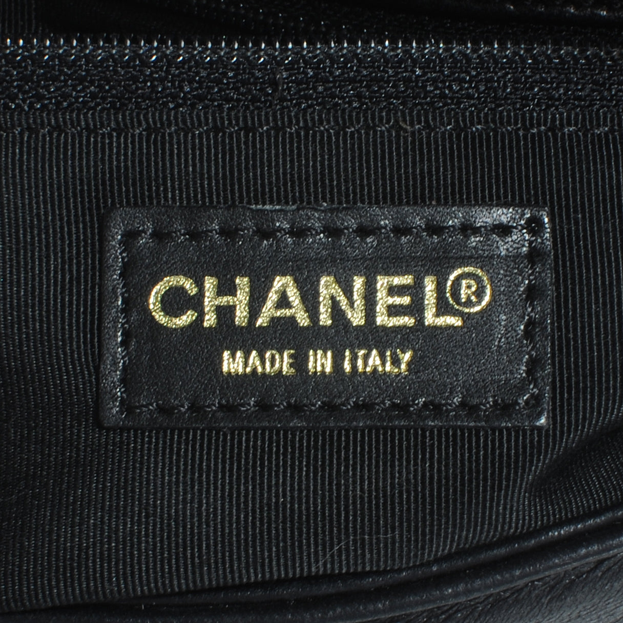 Chanel Lambskin Chocolate Bar Quilted CC Flap Black 6 of 7