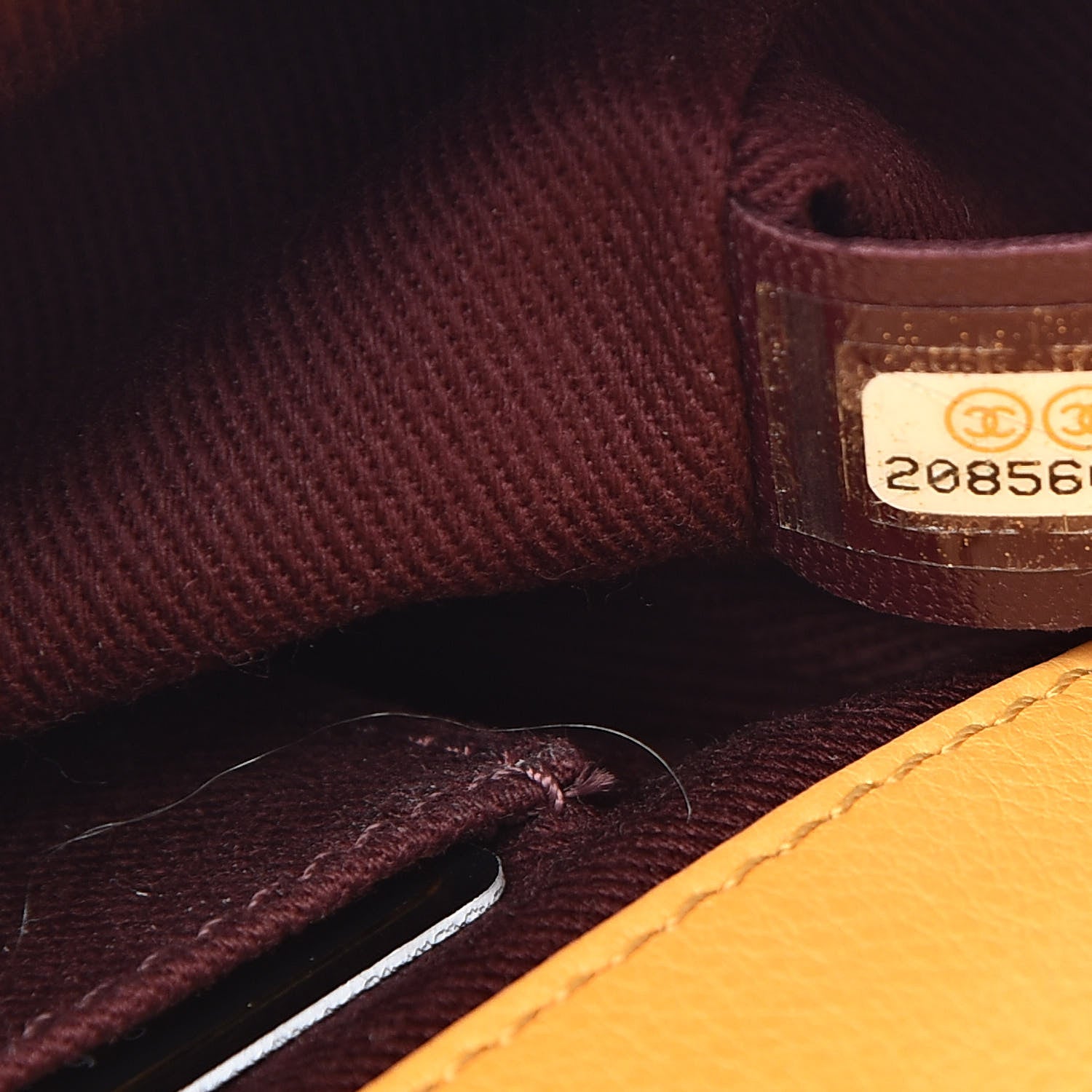 Chanel Calfskin Quilted Mini Urban Day Flap Yellow 7 of 11
