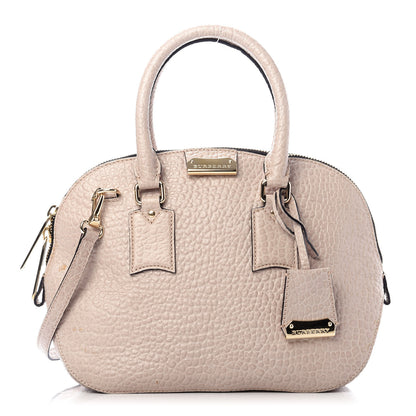 Burberry Heritage Grain Small Orchard Bowling Bag Beige 1 of 15