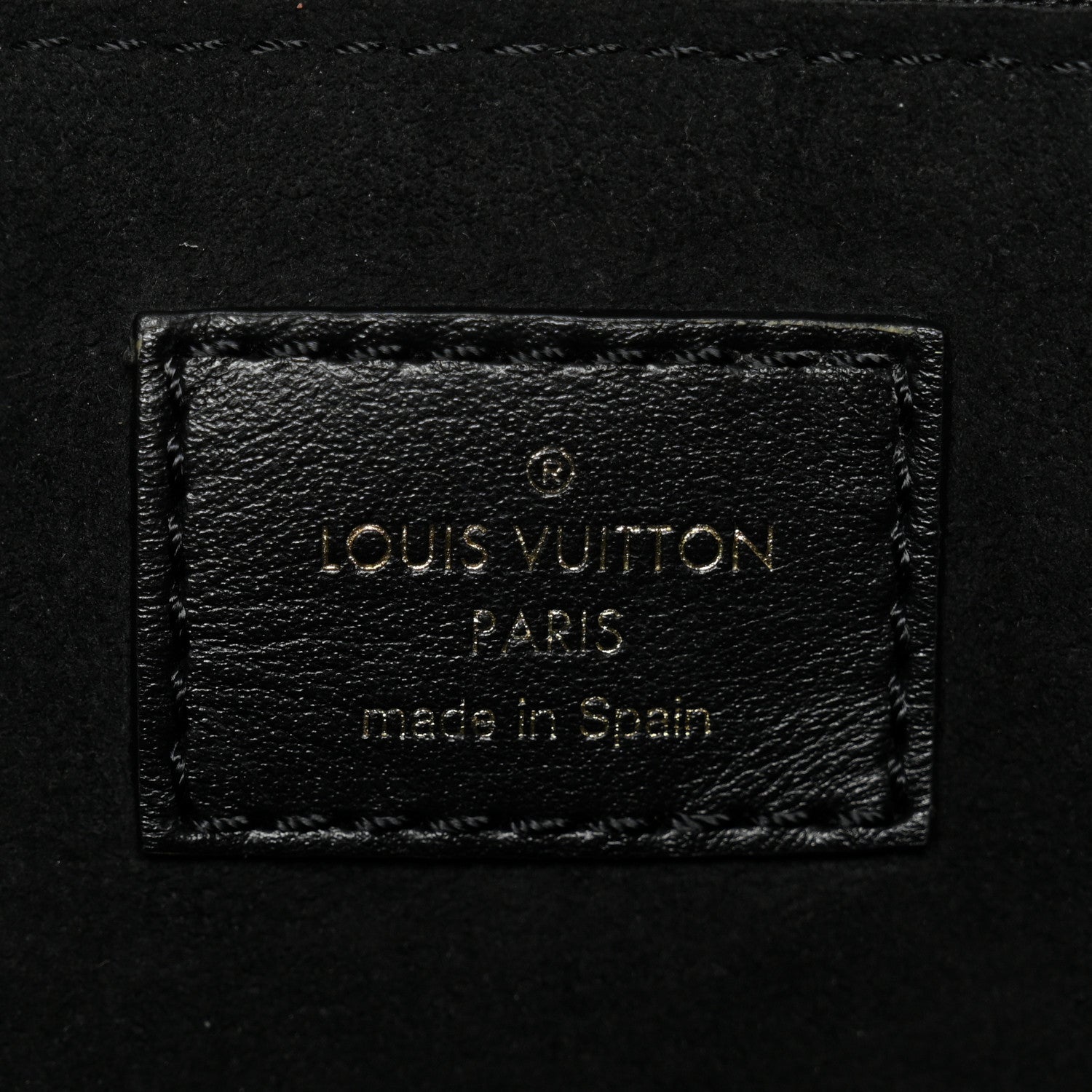 Louis Vuitton Empreinte Monogram Giant Broderies Neverfull MM Black 6 of 10