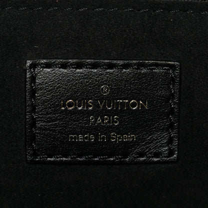 Louis Vuitton Empreinte Monogram Giant Broderies Neverfull MM Black 6 of 10