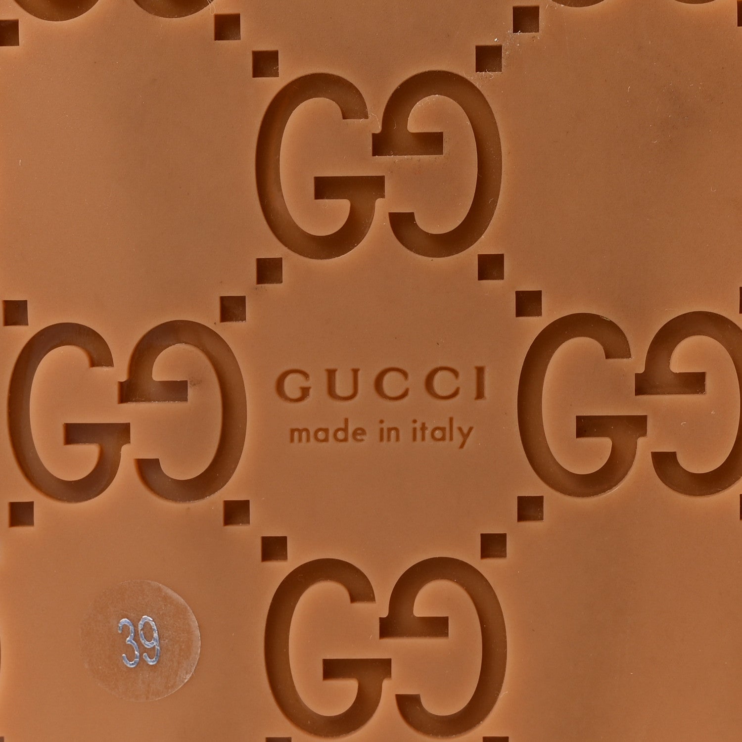 Gucci Suede GG Debossed Celia Mules 39 Green 7 of 9