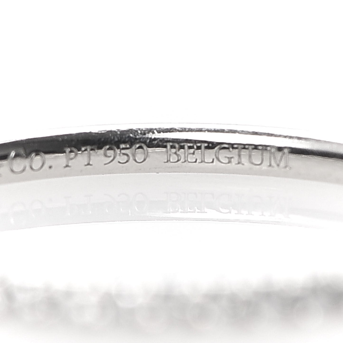 Platinum Diamond .34ctw Soleste Eternity Band Ring 53 6.5