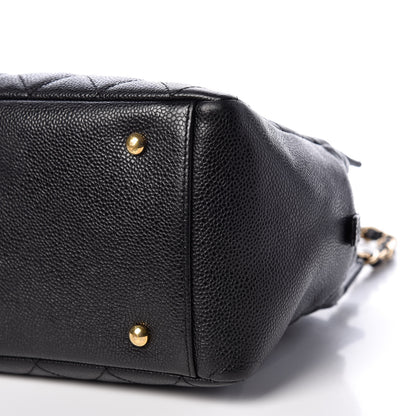 Chanel Caviar Quilted Petit Timeless Tote PTT Black 6 of 14