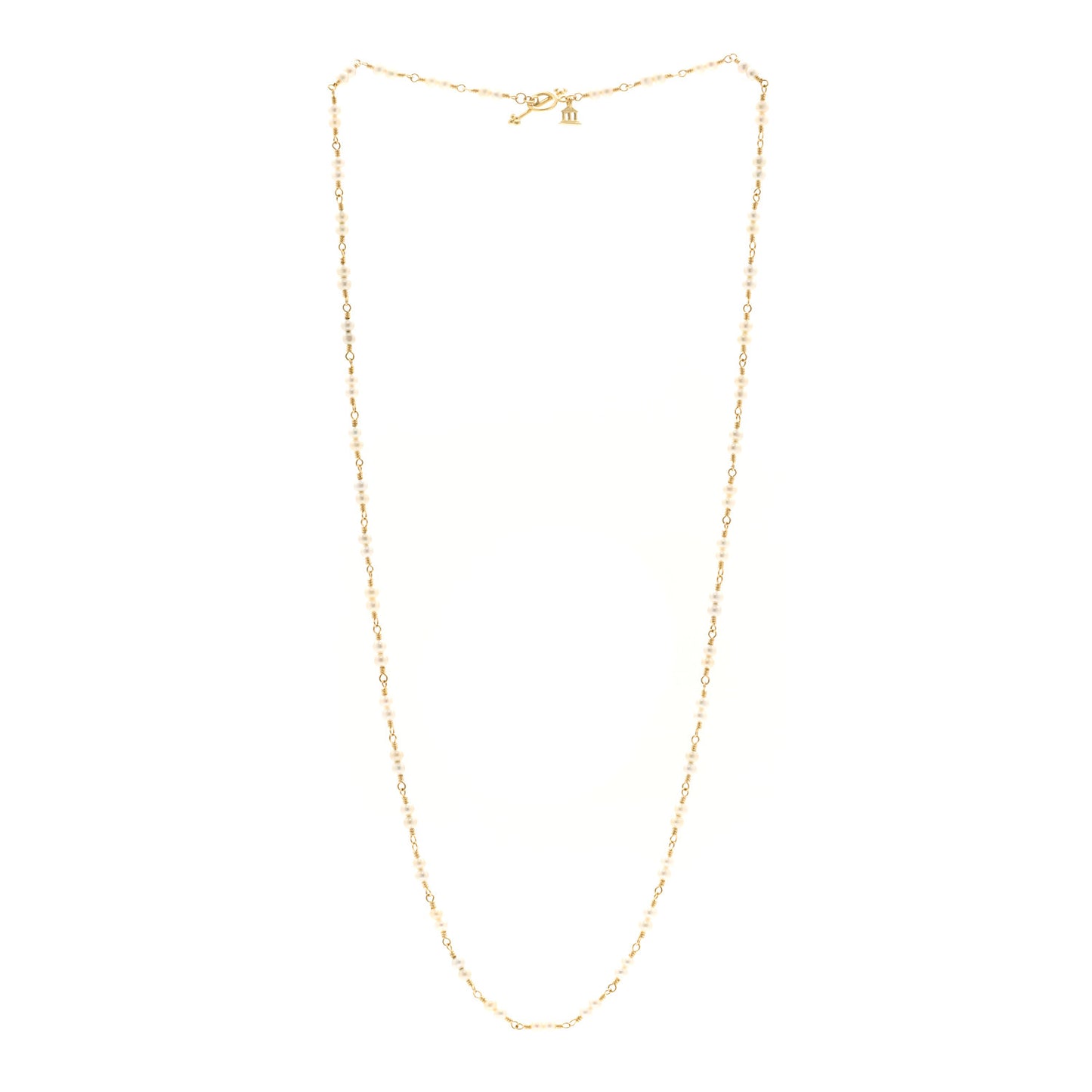18K Yellow Gold Pearl Karina Necklace