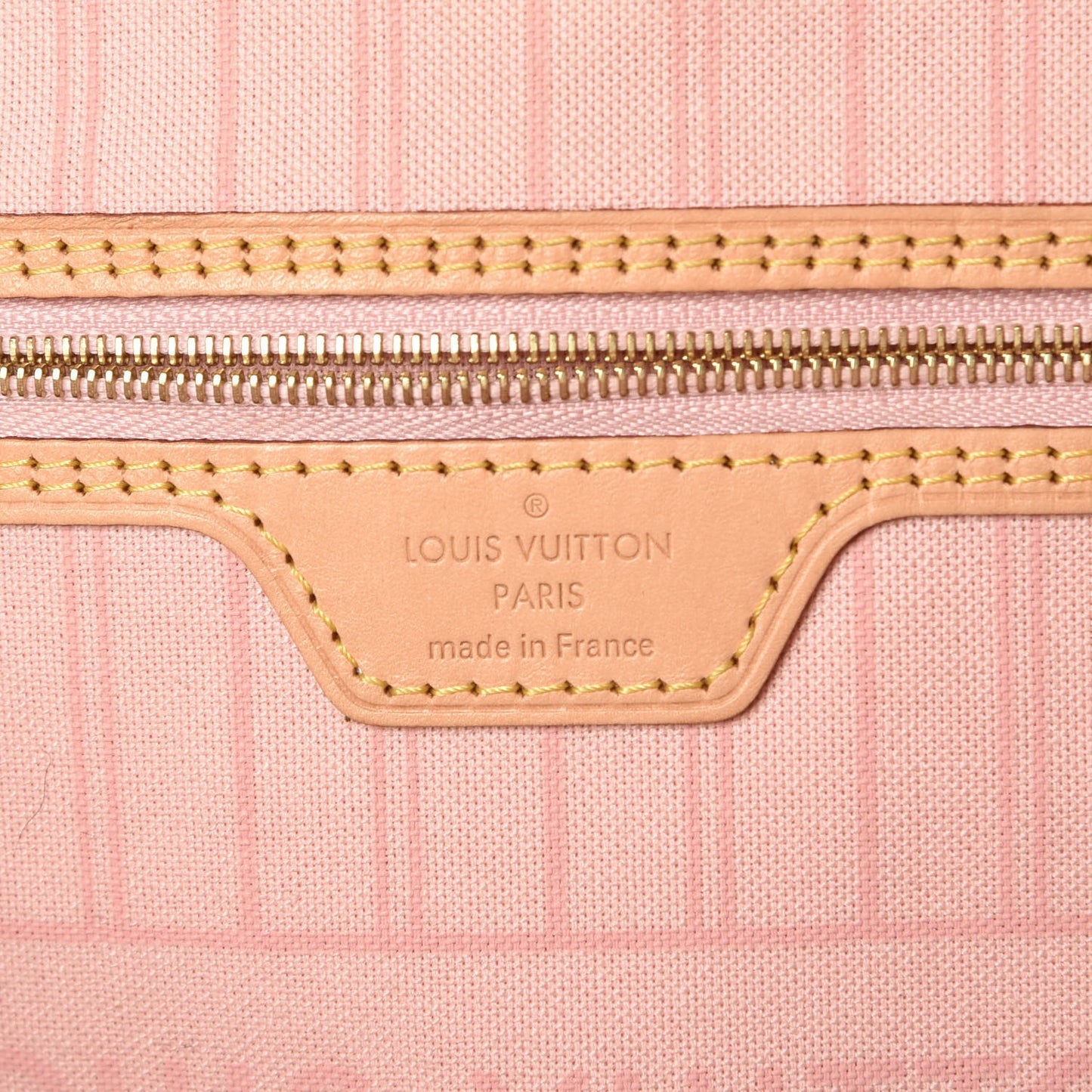 Damier Azur Neo Neverfull MM Rose Ballerine