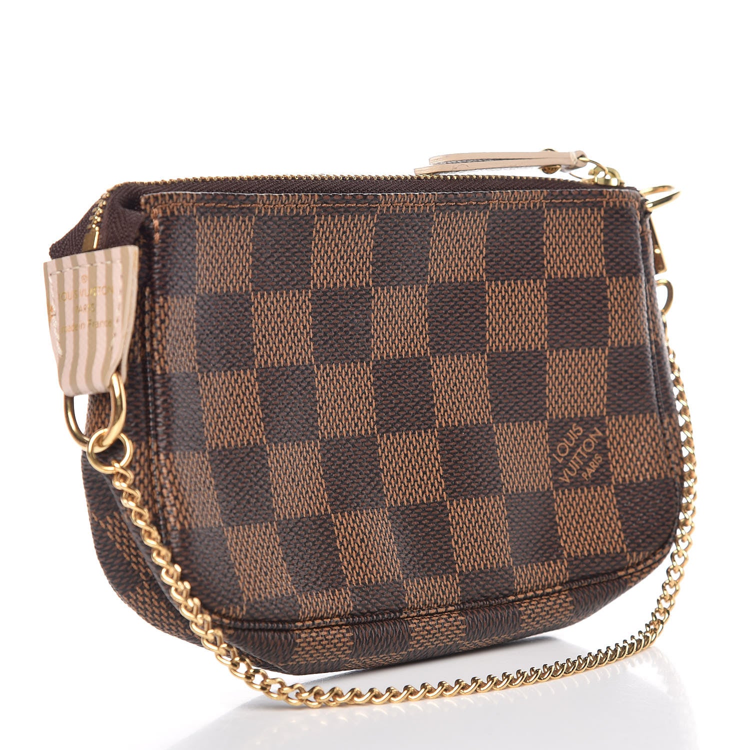 Louis Vuitton Damier Ebene Trunks and Locks Mini Pochette Accessories 3 of 10