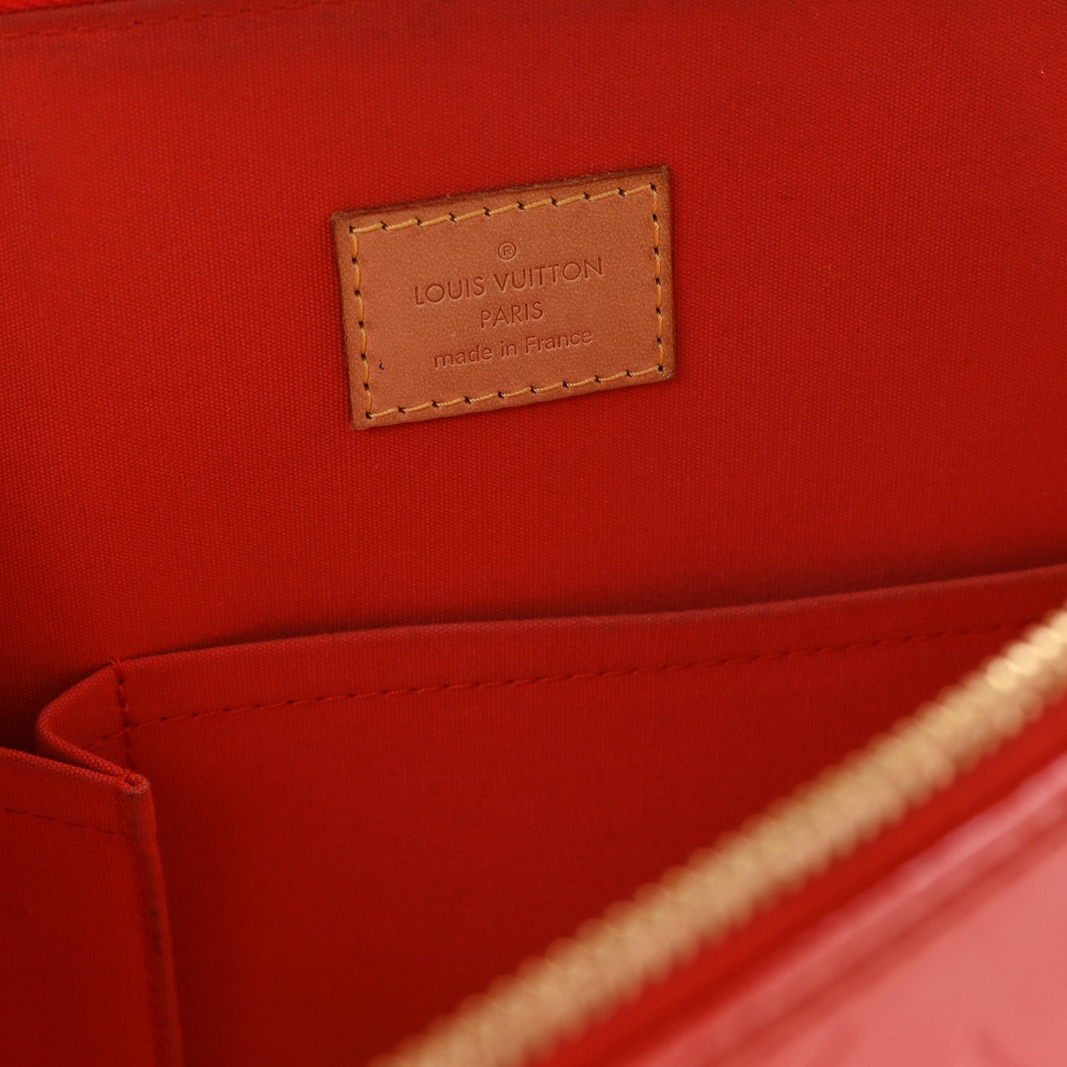 Louis Vuitton Vernis Alma GM Orange Sunset 6 of 10