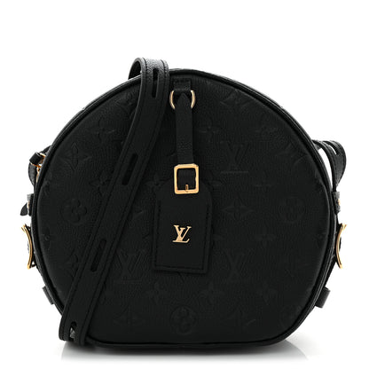 Louis Vuitton Empreinte Boite Chapeau Souple MM Black 1 of 9