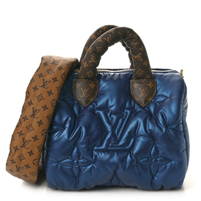 Louis Vuitton Econyl Mini Monogram Pillow Speedy Bandouliere 25 Navy 1 of 9