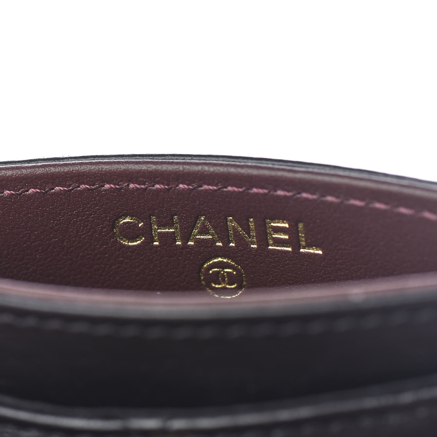 Chanel Aged Calfskin Quilted Reissue Card Holder Black 4 of 6