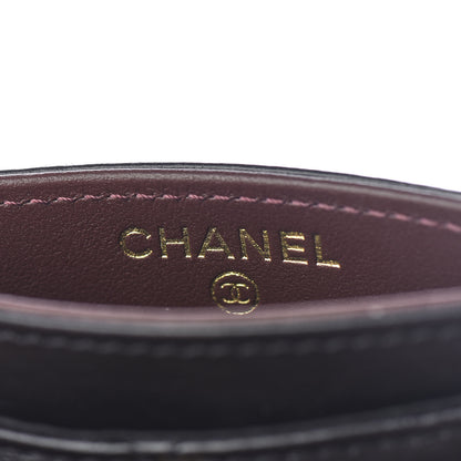 Chanel Aged Calfskin Quilted Reissue Card Holder Black 4 of 6