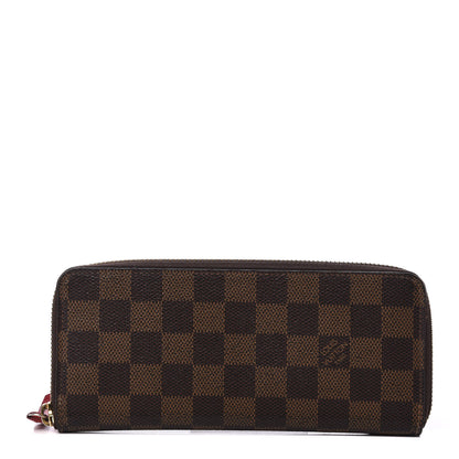 Louis Vuitton Damier Ebene Clemence Wallet 1 of 11
