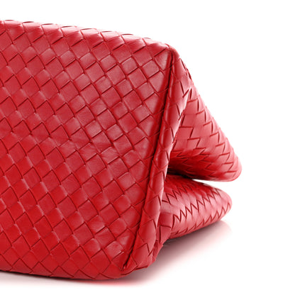 Bottega Veneta Nappa Intrecciato Small Roma Tote Red 11 of 11
