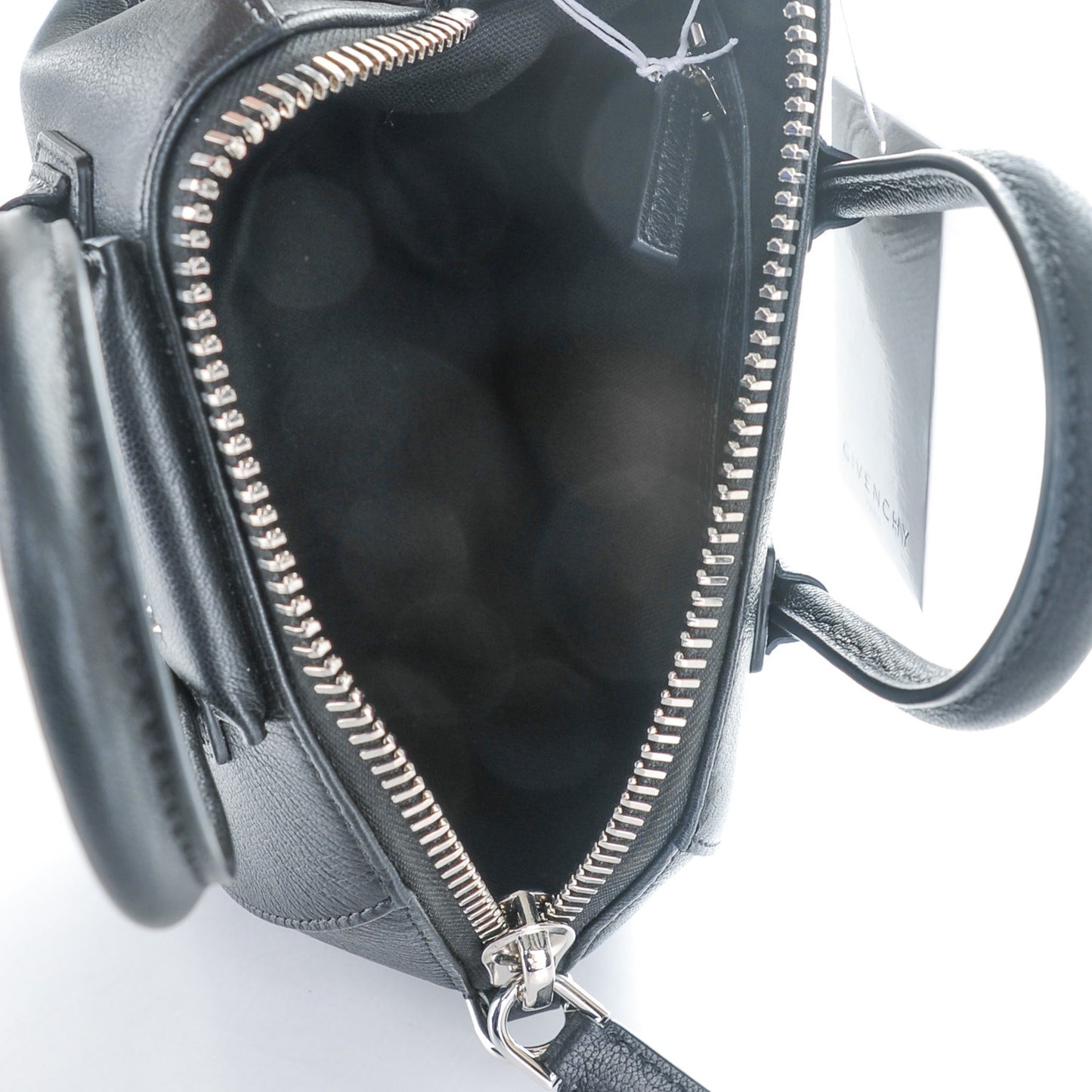 Sugar Goatskin Mini Antigona Black