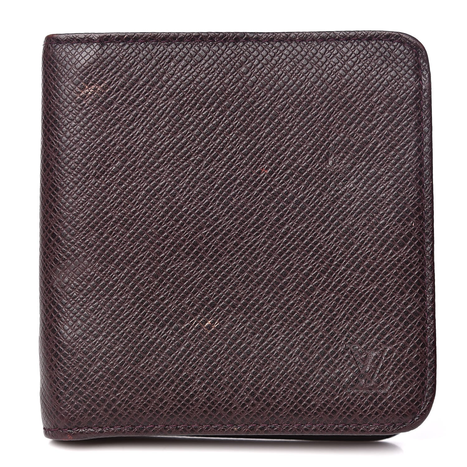 Louis Vuitton Taiga Zip Wallet Acajou 1 of 10