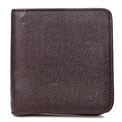 Louis Vuitton Taiga Zip Wallet Acajou 1 of 10